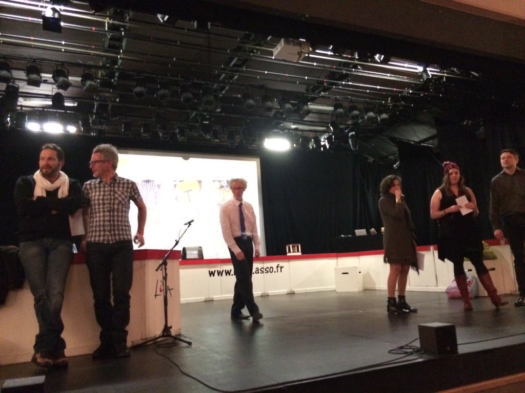 awajdzik's tweet image. Derniers préparatifs à #Chanzy pour les premiers matches d'#impro de @angerslima #Titan4