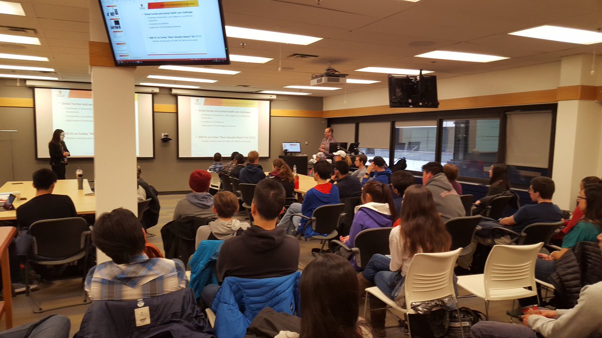 Tons of students came out for the Specialization Information Session happening right now!