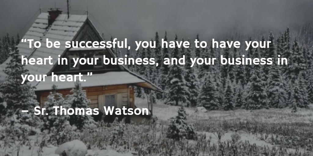 WoodMarkWatch's tweet photo. To be successful, you have to have your heart in your business, and your business in your heart. Sr. Thomas Watson https://t.co/UHMLK91E1U
