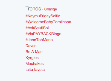 sautisol's tweet image. Still Trending No.3 in Kenya! Thank you #SolGeneration #LiveandDieinAfrika Fam &amp;amp; @Mdundomusic for the #AskSautiSol