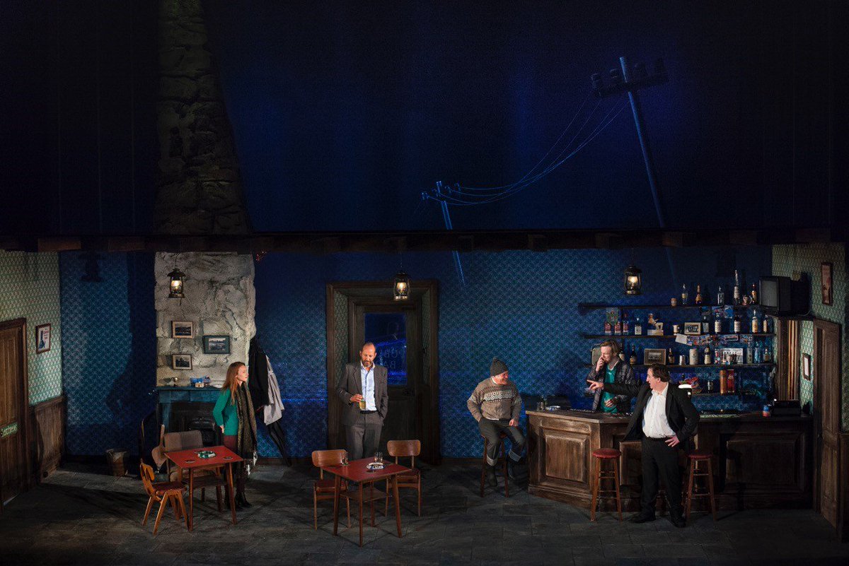 BBAteam's tweet photo. Production images @lyceumtheatre The Weir. Lighting design by @BBAteam #creativeclient @simonxwilkinson #talented https://t.co/FyXFNSCUus
