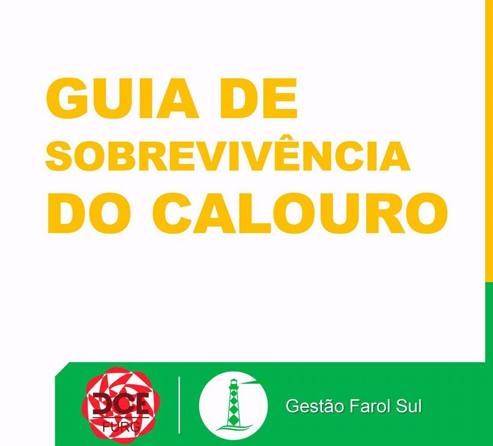 DCEFURG's tweet photo. Perdido? Não sabe o que fazer ou para onde ir? Talvez o guia do DCE possa lhe ajudar: https://t.co/lAKZSyzF4L https://t.co/E0MIua7p9M