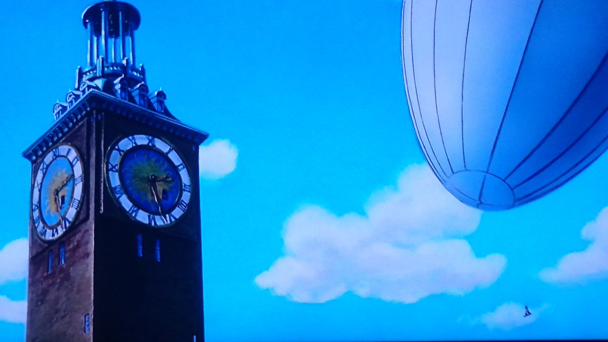 閃刀姫 あずにゃん 魔女の宅急便 自由の冒険号が時計塔に衝突 T Co Uguftozcli Twitter