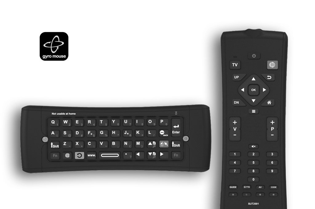 Alles im Griff dank Tastatur &amp; Bewegungssensor. Machen Sie Ihren vorhandenen TV zum SmartTV smartroomtv.com