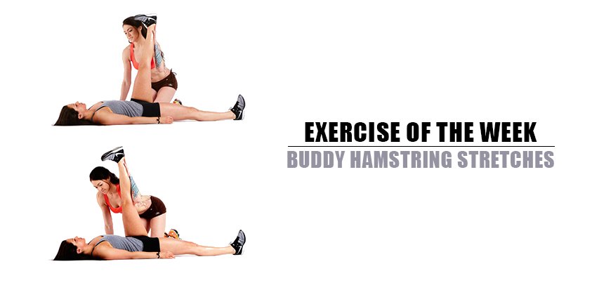 No1SportsBraUK's tweet image. #ExerciseOfTheWeek Stretching before any sporting activity is a must! Try it with a little help of your friend.