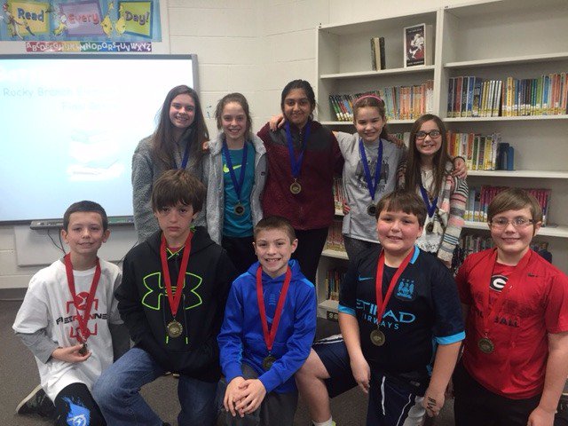 RBESRockets's tweet image. So proud of our Battle of the Book winners! Congratulations! Great team work and contribution!
