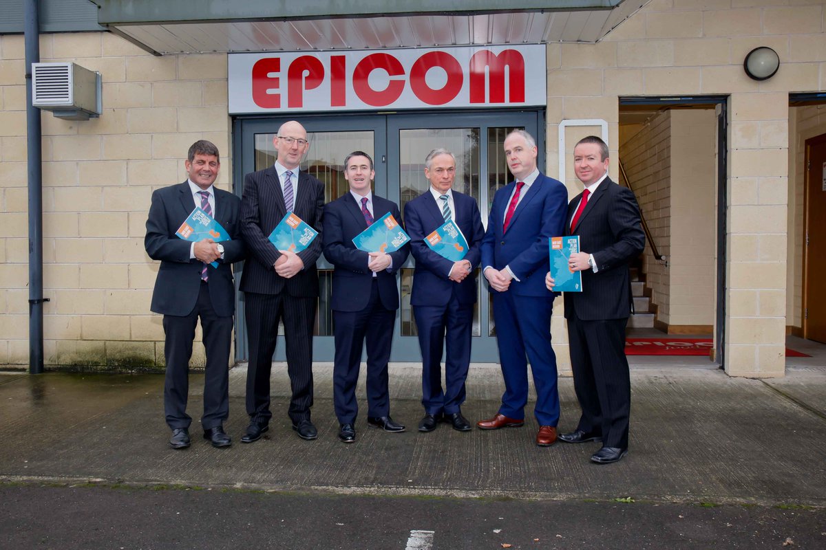 11 January 2016 Ministers Damien English &amp; Richard Bruton launch Mid East Region Action Plan for jobs at Epicom.