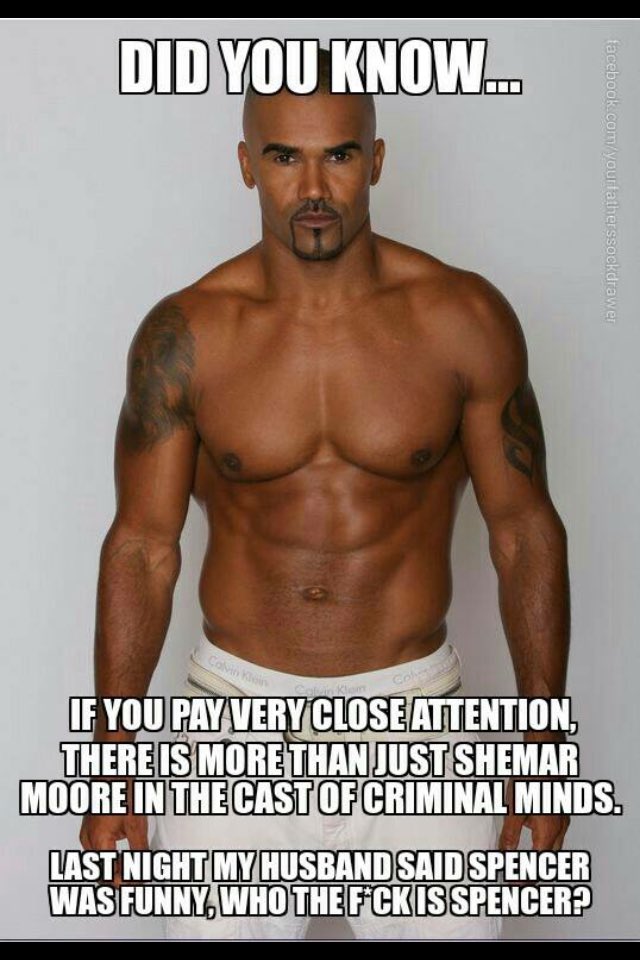 KatlynRoberts's tweet photo. Love @GUBLERNATION but this is gold @shemarmoore @CrimMinds_CBS https://t.co/gY9bIiczkT