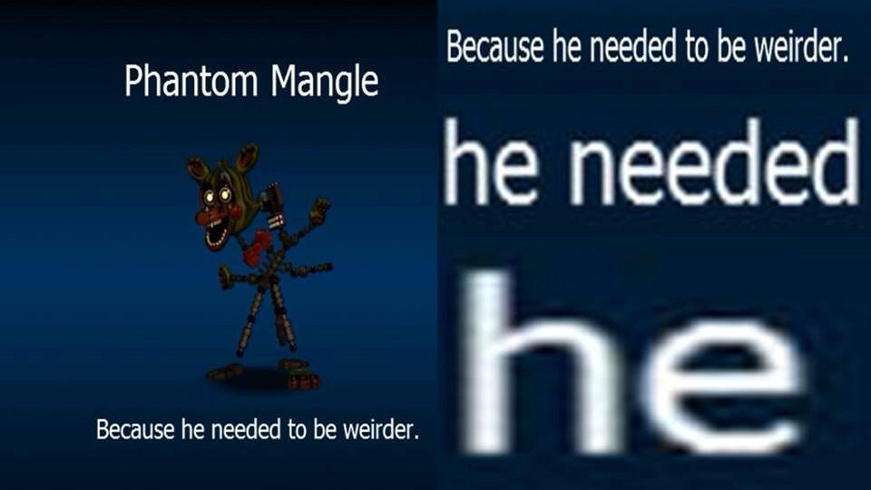 The Mangle In Fnaf World Gender The Mangle In Fnaf World Gender