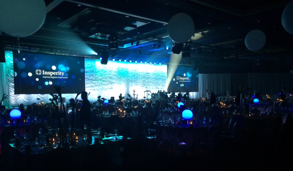 OvationEventsUS's tweet image. A beautiful end to @Insperity's #SpringCampaign with their awards banquet last night! #Insperity2016 #OvationEvents