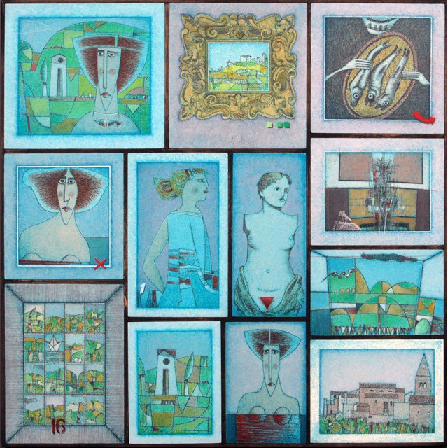 “Tre Pesci” by Diego D’Ambrosi bitgallery.wordpress.com/2016/01/22/tre…