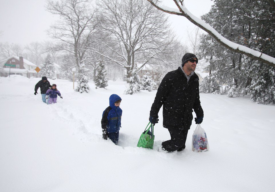 Why does everyone stock up on the same foods before a big snowstorm? theatln.tc/1lBPayG
