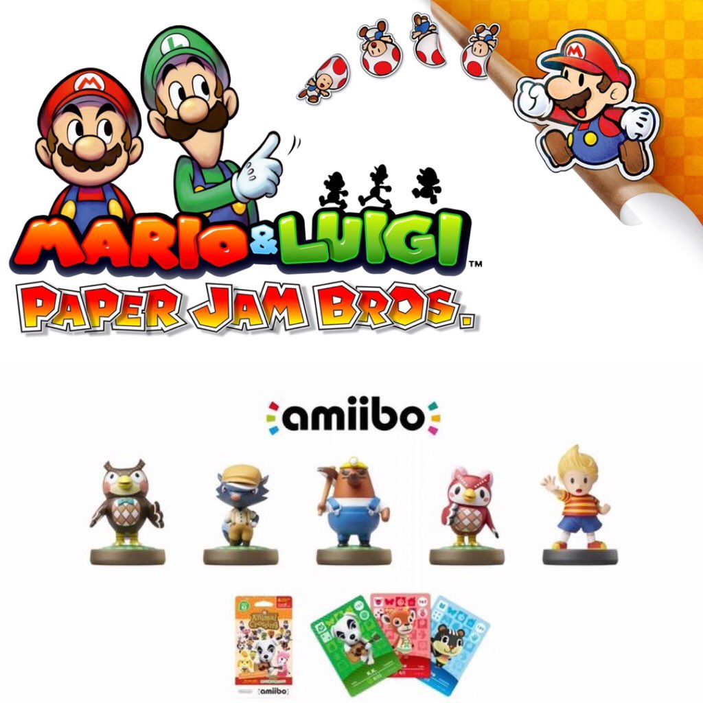 Microplay Newmarket On Twitter Now Available Marioandluigipaperjam Amiibo Animalcrossing Smashbros Wiiu Nintendo Microplay Newmarket Https T Co 43aofxghuj - twitter microplay newmarket on twitter nintendo online roblox Microplay Newmarket On Twitter Now Available Marioandluigipaperjam Amiibo Animalcrossing Smashbros Wiiu Nintendo Microplay Newmarket Https T Co 43aofxghuj - microplay newmarket on twitter nintendo online roblox