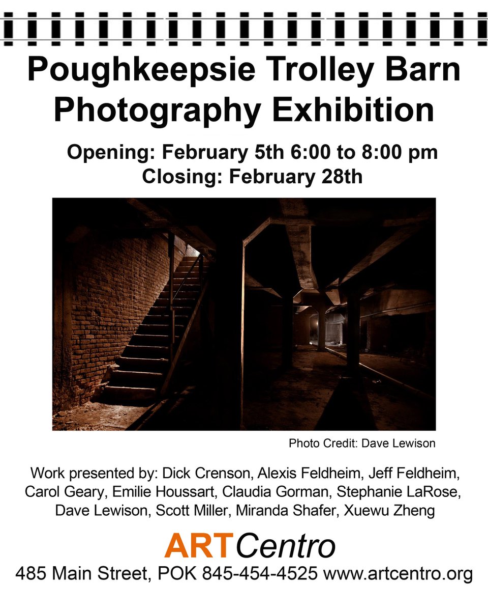 ArtCentroNY's tweet photo. Join us at the opening reception for the Trolley Barn Photo Exhibition! https://t.co/kPFAHFnkNB
