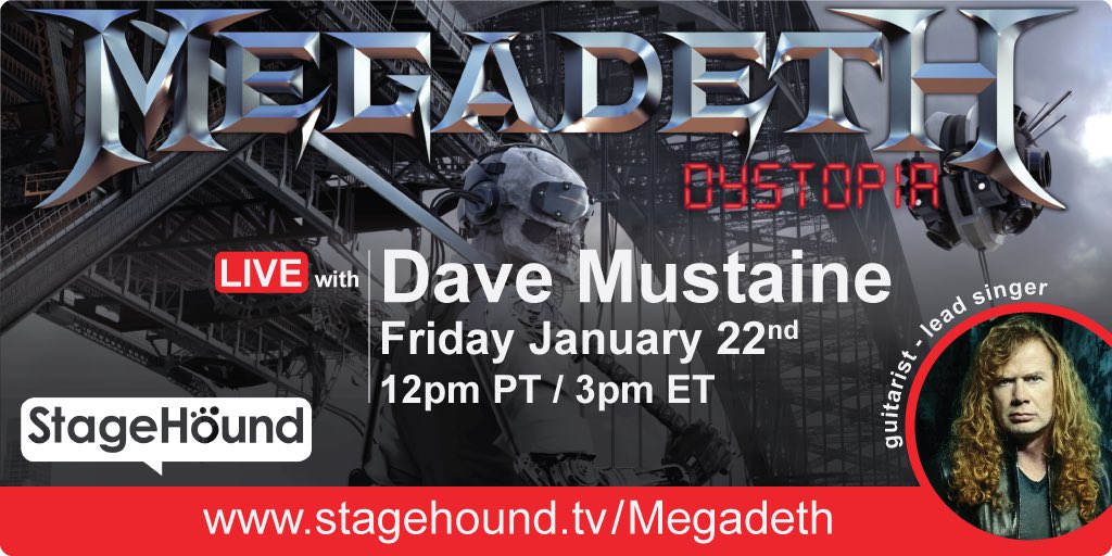 Megadeth tweet media