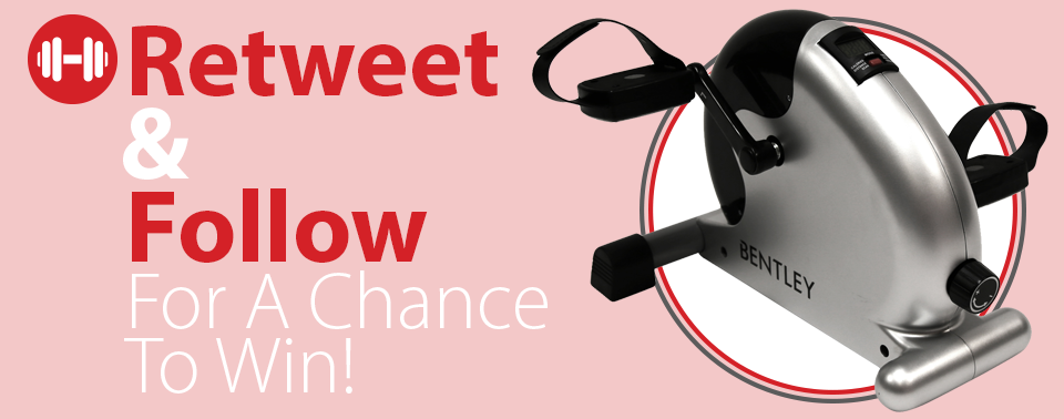 charlesbentley's tweet photo. #FreebieFriday! January is all about #Fitness. Share &amp; Follow to win this Mini Exercise Bike https://t.co/FiwmEtqxxT https://t.co/iz1gfcROPS