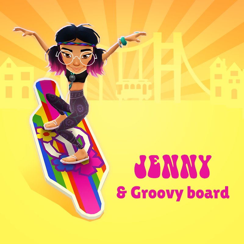 SUBWAY SURFERS MIAMI 2019 : MYSTERY MONDAY ( JENNY