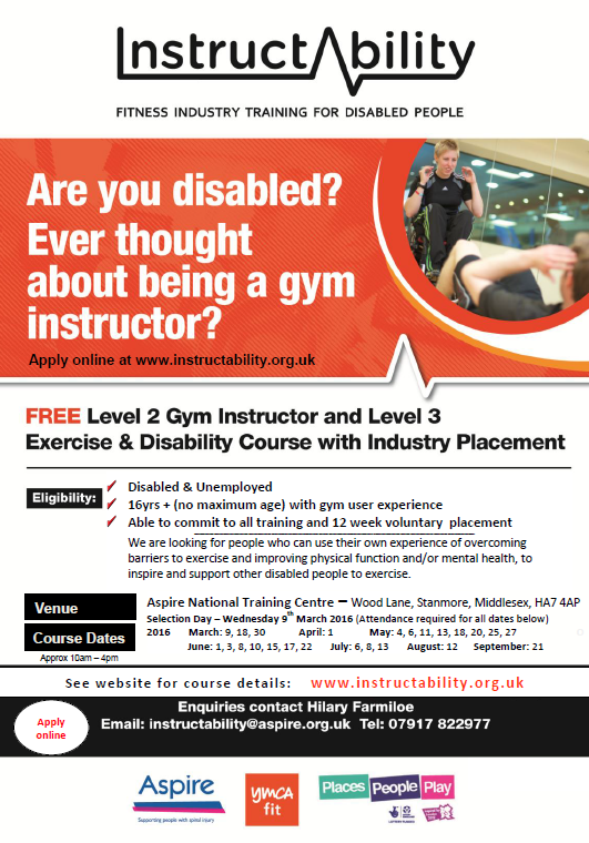 InstructAbility's tweet photo. We have a course running in Stanmore. Please apply if your interested in doing our course. #instructability #ASPIRE https://t.co/BTcrkFcBBv