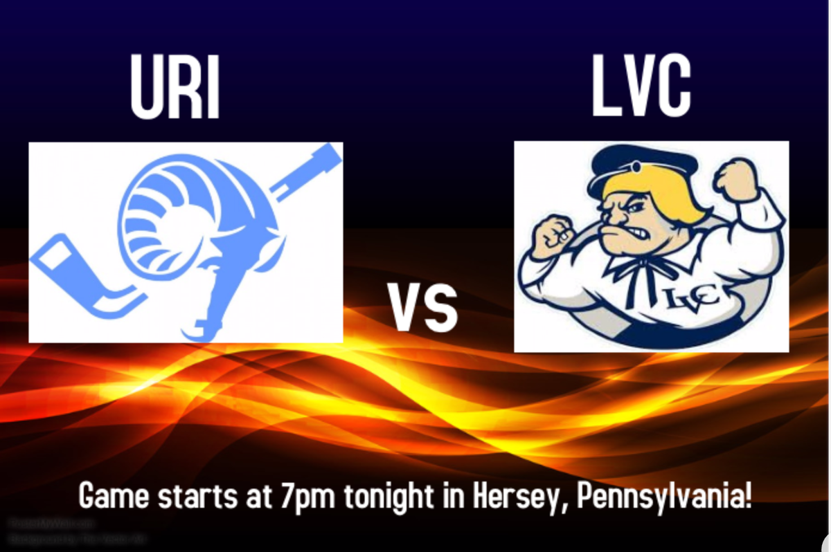 URIhockey's tweet photo. HEY RHODY FANS!
URI takes on Lebanon Valley College in Hersey, PA tonight at 7pm! Let's get this road win! #BeatLVC https://t.co/GiwwjKARo6