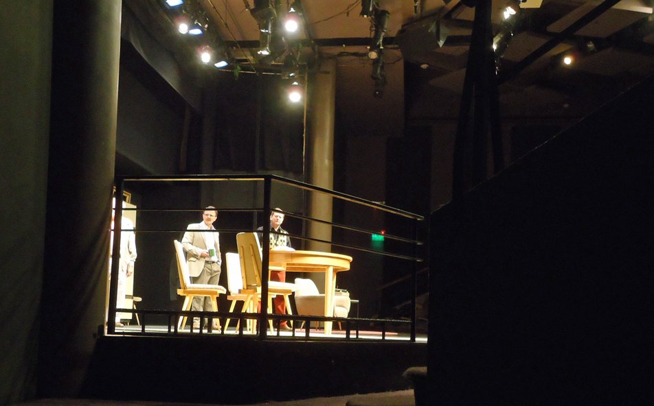 Otra perspectiva de #Jugadores 
Vení a verla. Carnaghi - Fanego - Machín - Núñez. Dir. Nelson Valente <a href="/RomiChepe/">Romina Chepe</a>