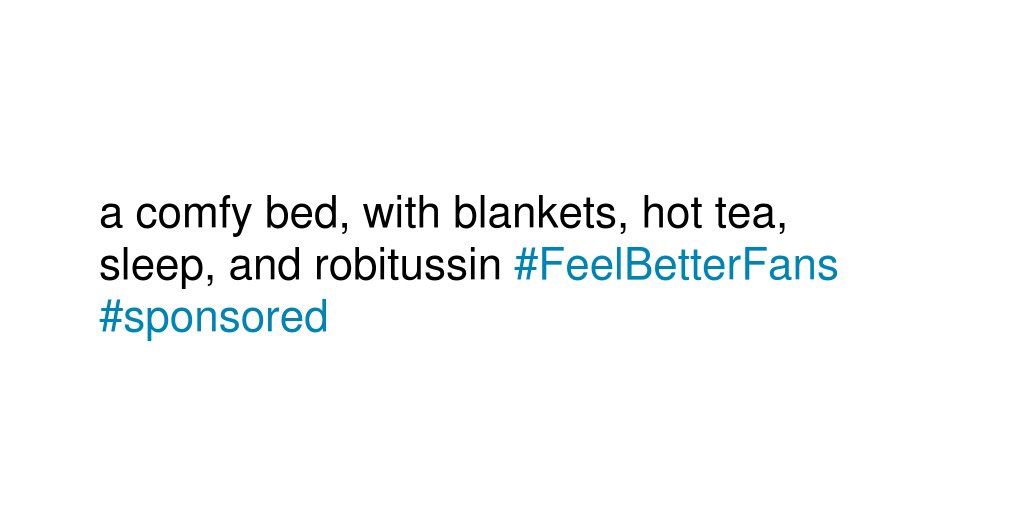 BillyWootang's tweet photo. What’s your work Feel Better formula? #FeelBetterFans #sponsored https://t.co/hU5p8KAb9L