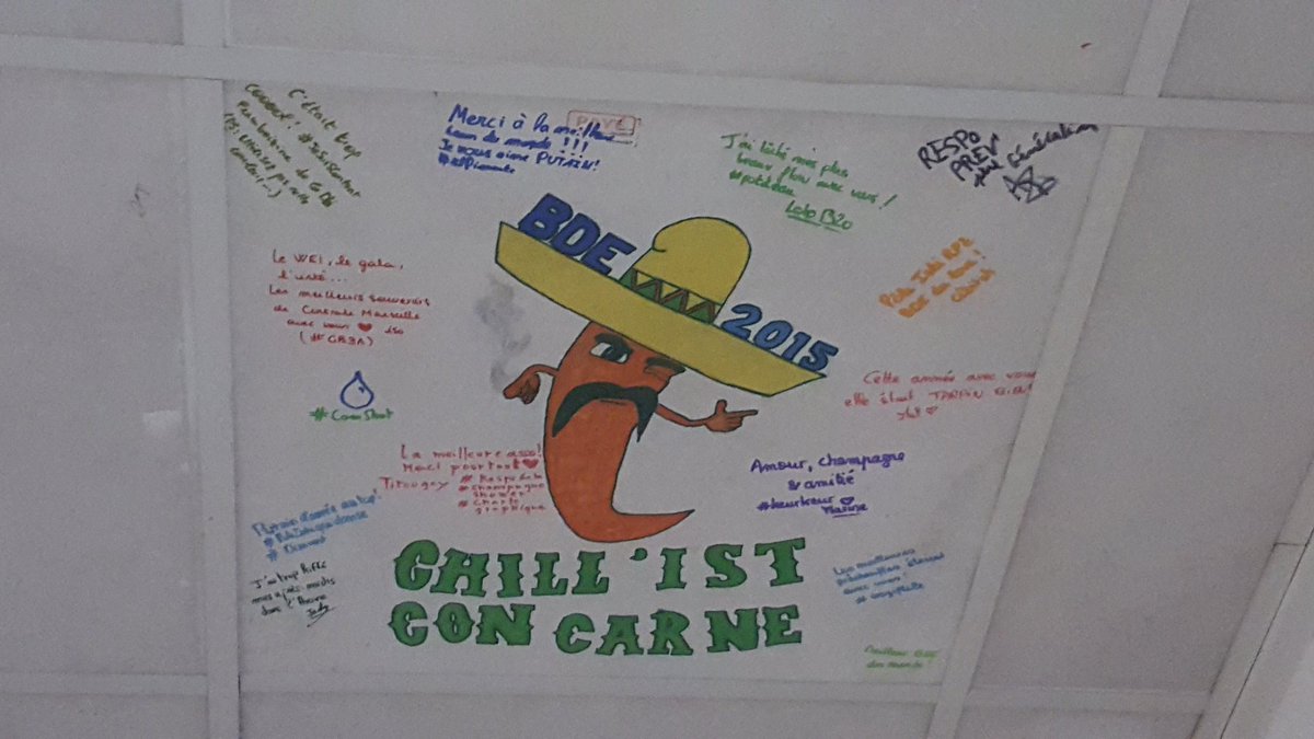 bdeecm's tweet photo. La @Chillist_off entre dans le panthéon des @bdeecm ! #ChapelleSixtine @killistmandjaro  @GetLuckList @ImmoralistEcm https://t.co/nIr1BfQLGP