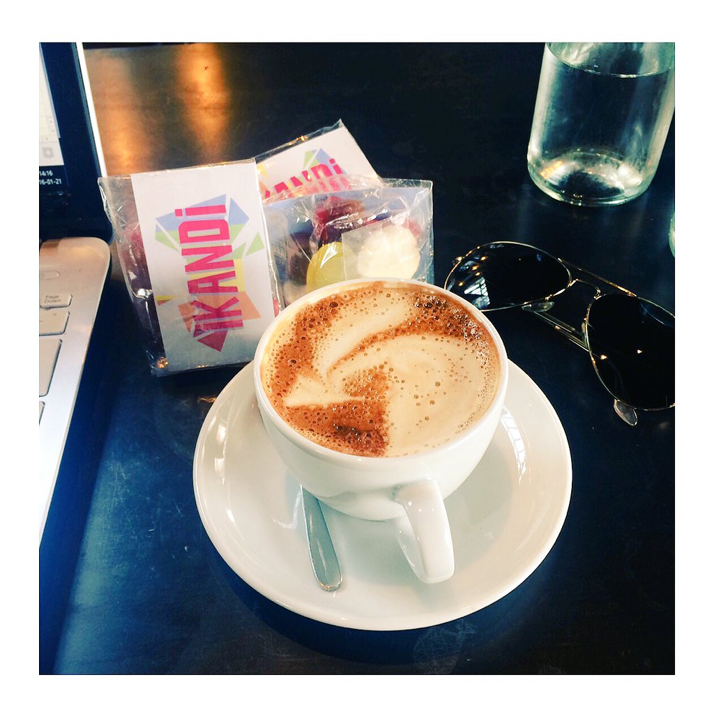 #finallyfriday and time for some #coffee &amp; #candy! #swedishfish #swedishcandy #losangeles #venice #foodie #delish