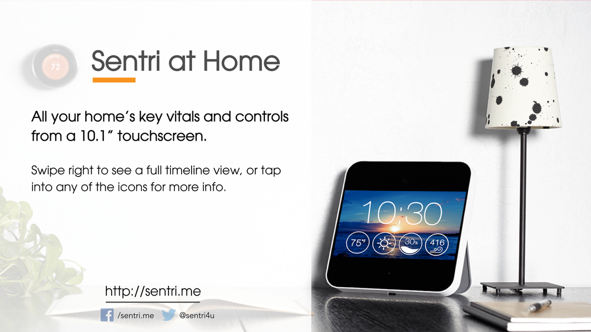 sentri4u's tweet photo. How do you use your Sentri at home? #KnowYourHome https://t.co/EgvOLrpRaR