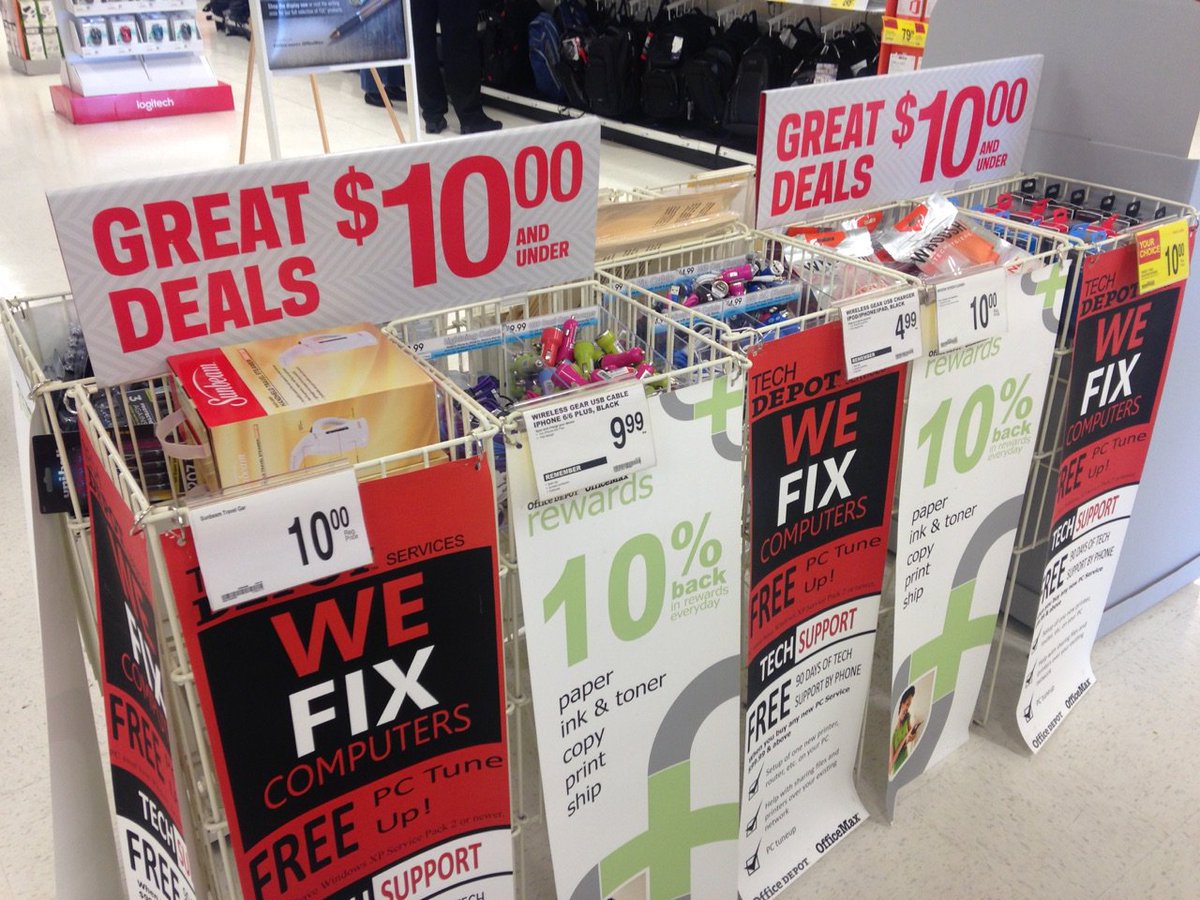 Office Depot CoMo tweet media
