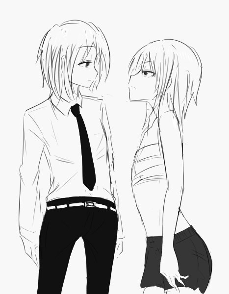 男装×2 