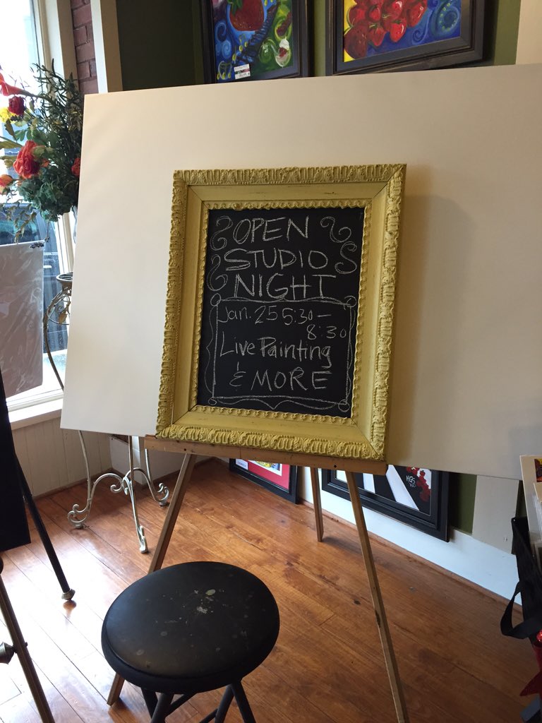 ArtofHope1's tweet photo. Monday night! It's almost here..Open Studio Night! #ILoveMainSt #OpenStudioNight #artofhope https://t.co/p5sb8wA1a5 https://t.co/R25R0jik0p