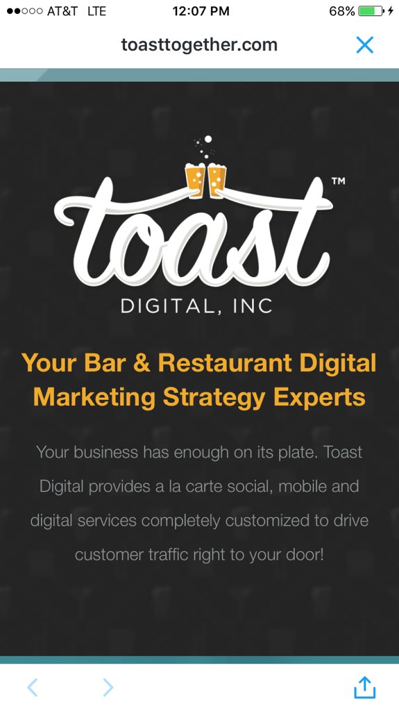 contbarth's tweet image. We are ready to help with all of your needs to help bring more customers to your bar and restaurant! @ToastDigital