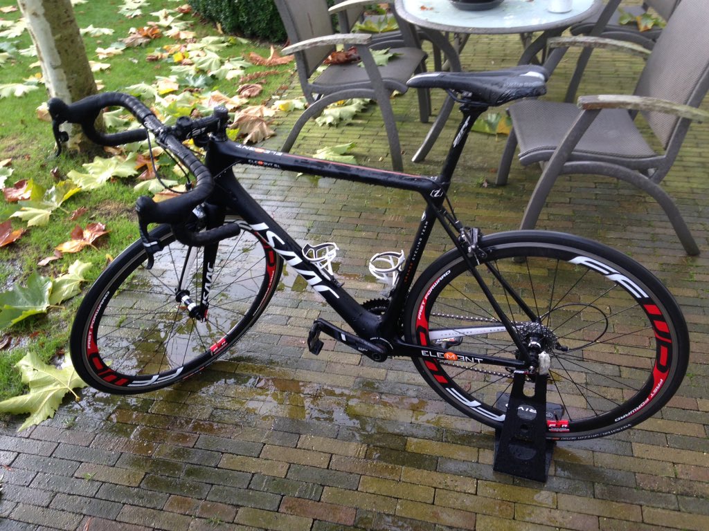 Hij is weer Spic en Span, veel zout ;-((