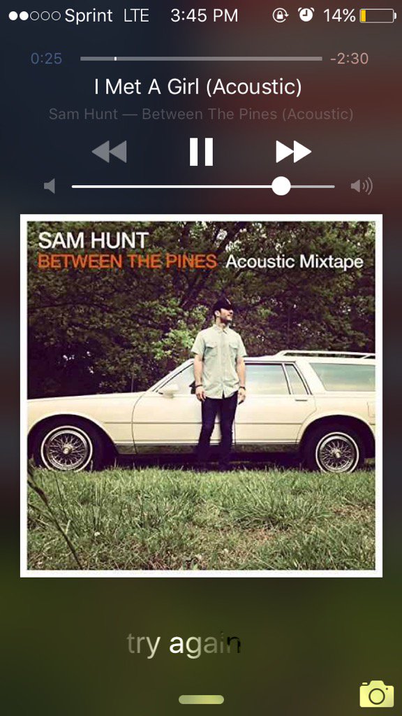 Bri_Cha's tweet image. There is nothing better than acoustic Sam Hunt.