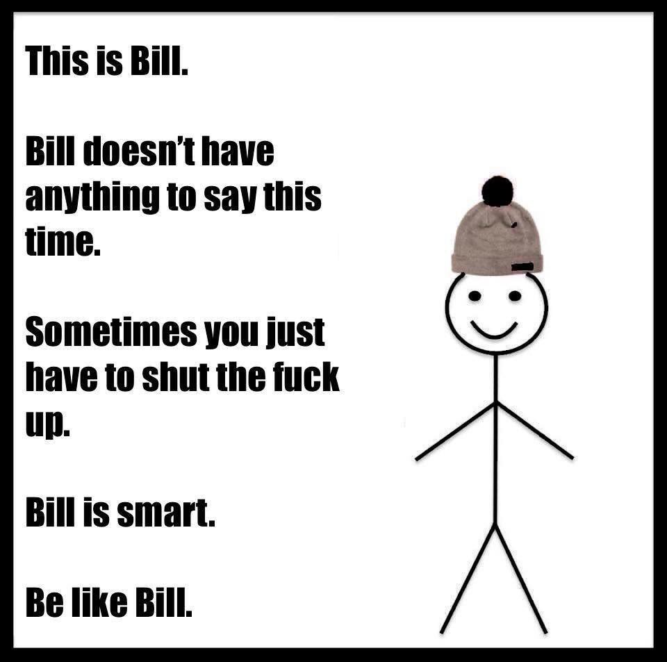 BeLikeBiII_'s tweet image. Most people need to be like Bill