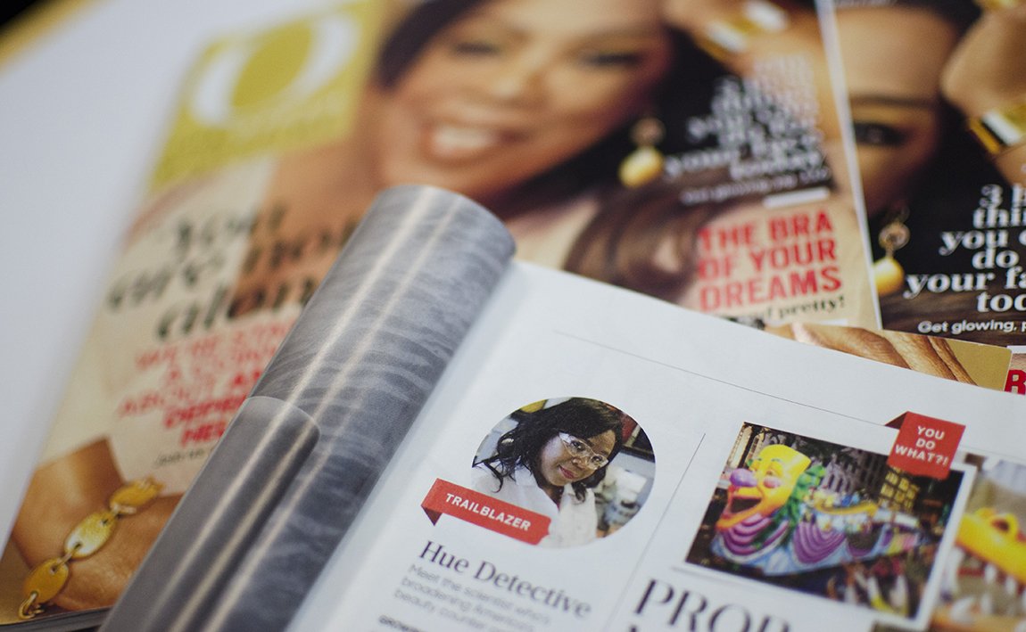 When you're featured in <a href="/O_Magazine/">Oprah Magazine</a> for your work, you grab extra copies! #lorealproud