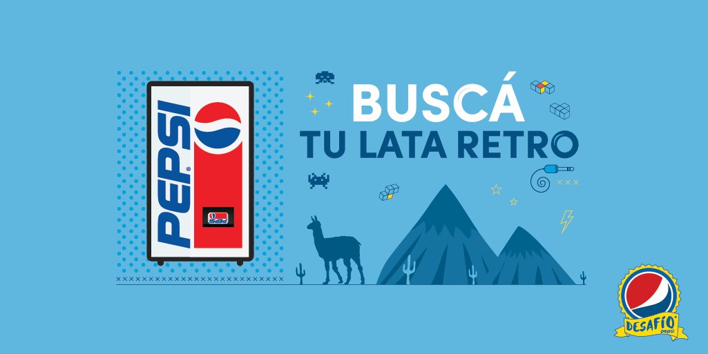 PepsiArgentina's tweet photo. El sábado 23/01 llevate tu Pepsi retro a precio retro, en Sarmiento 550 - S.M de Tucumán, de 11 a 13hs #desafiopepsi https://t.co/NoZgoUOPRo