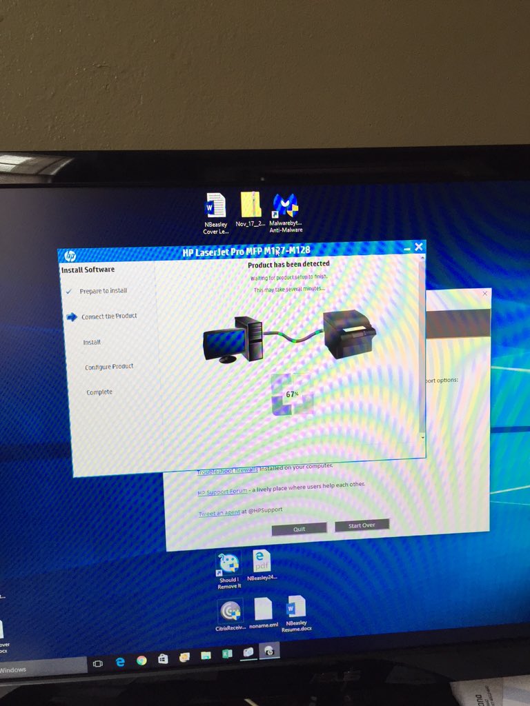 NOLAsteakmonger's tweet photo. @HPSupport 4th attempt https://t.co/pKA4RpWagu