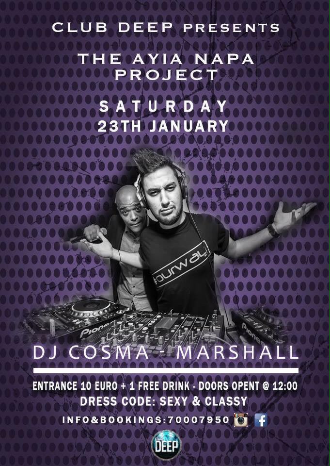 MarshallNapa's tweet photo. Who's ready for a taste of #AyiaNapa at @ClubDEEPlarnaca this #saturday #larnaca #cyprus #Marshall @CLUBDEEPCYPRUS https://t.co/ZTRtH5FMHY