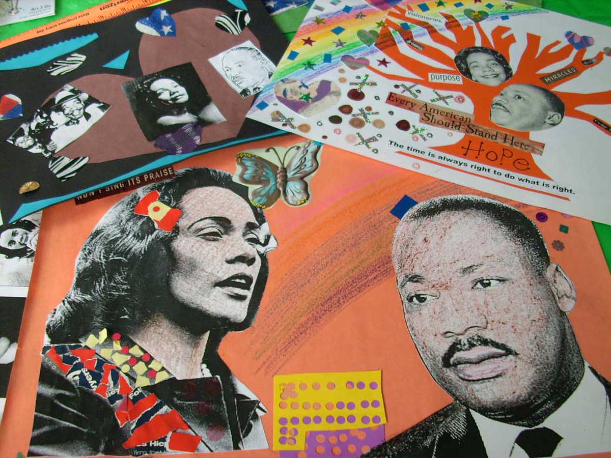 FIGat7th's tweet photo. SATURDAY #KidsClub Free Arts &amp; Crafts! TASTE Food Hall 2pm-4pm. Create colorful #MLK poster w/ words of inspiration. https://t.co/7Xad0LOZv3