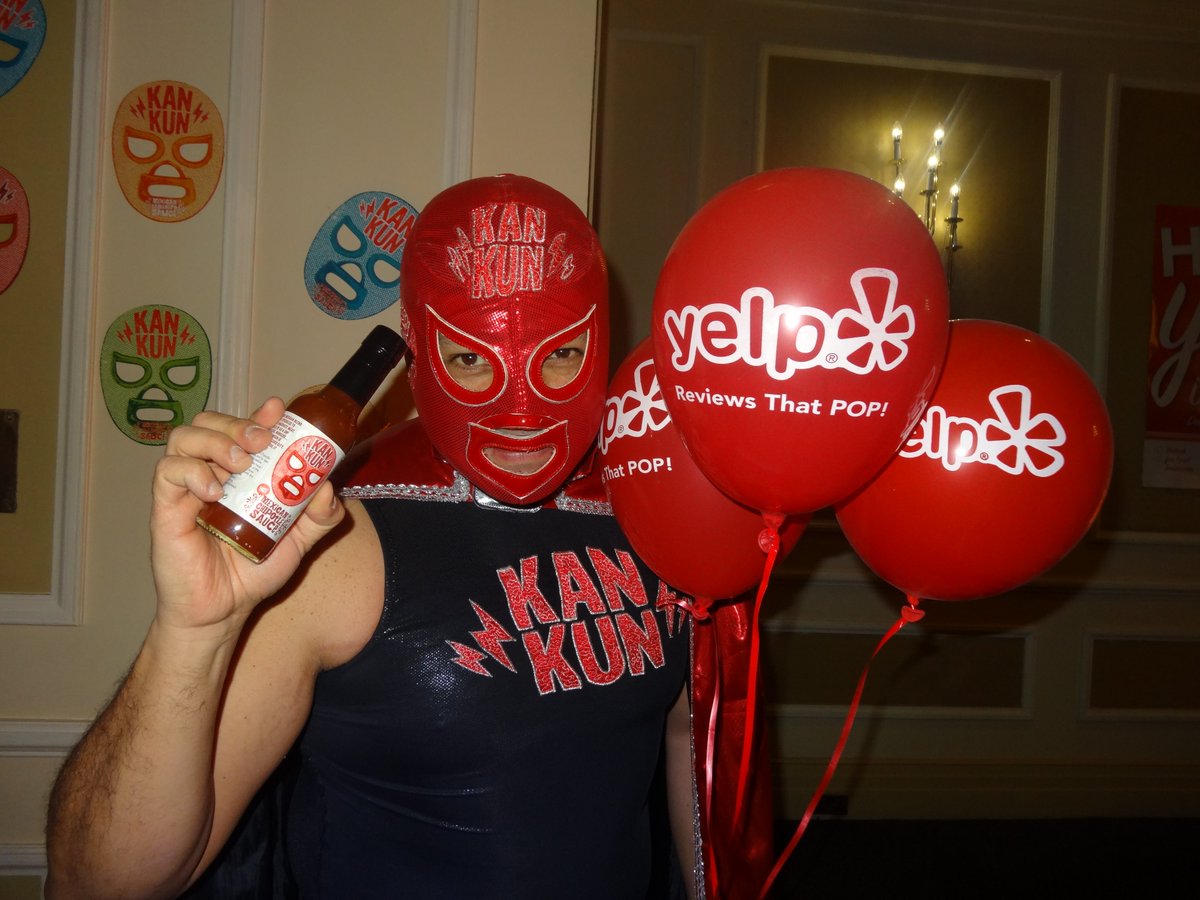 KanKunSauce's tweet photo. .@yelplondon 's Worst Gameshow! Yelper's Readyyy?! LaughOutLoud #chillichallange #YelpEvent #LondonsWorstGameShow https://t.co/4eJC53w9em
