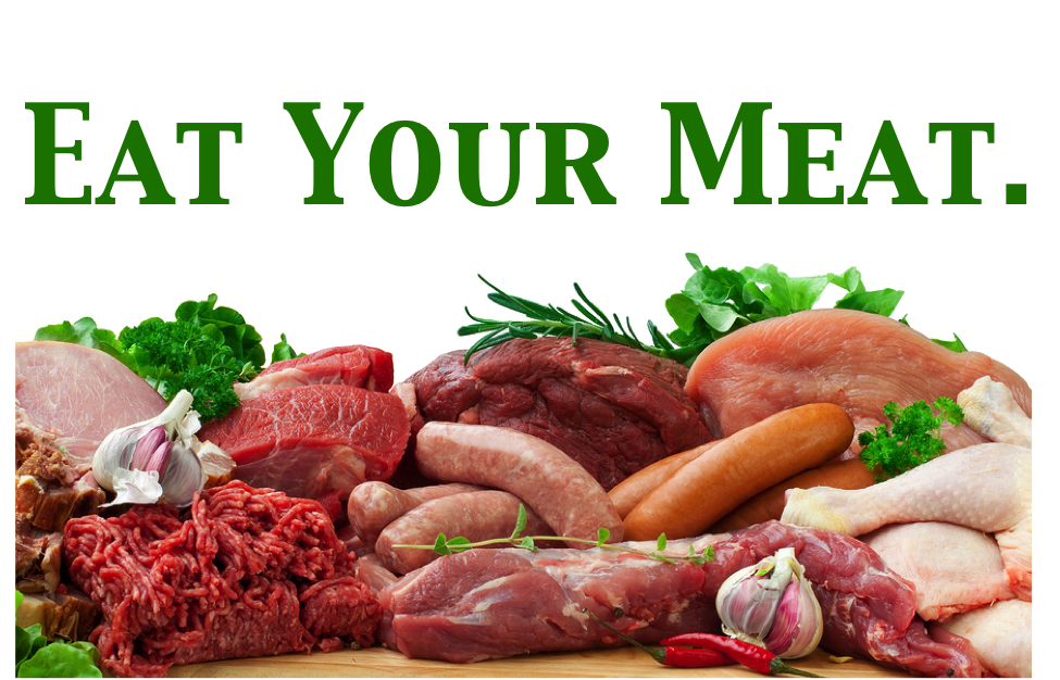 EvolutionFSC's tweet photo. Do This Daily Habit: Eat 1 Portion of Protein with every meal #eatyourmeat #evolutionfsc #dailyhabits #greystonesPT https://t.co/C34COiHbtQ