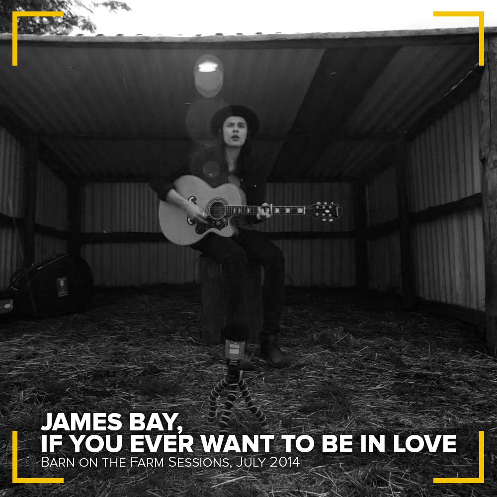ClipstoneTV's tweet photo. Remembering sessions from @BarnOnTheFarm 2014, and picking out a highlight :)  https://t.co/6o8m94OsTd #JamesBay https://t.co/xcU6HFKhpZ