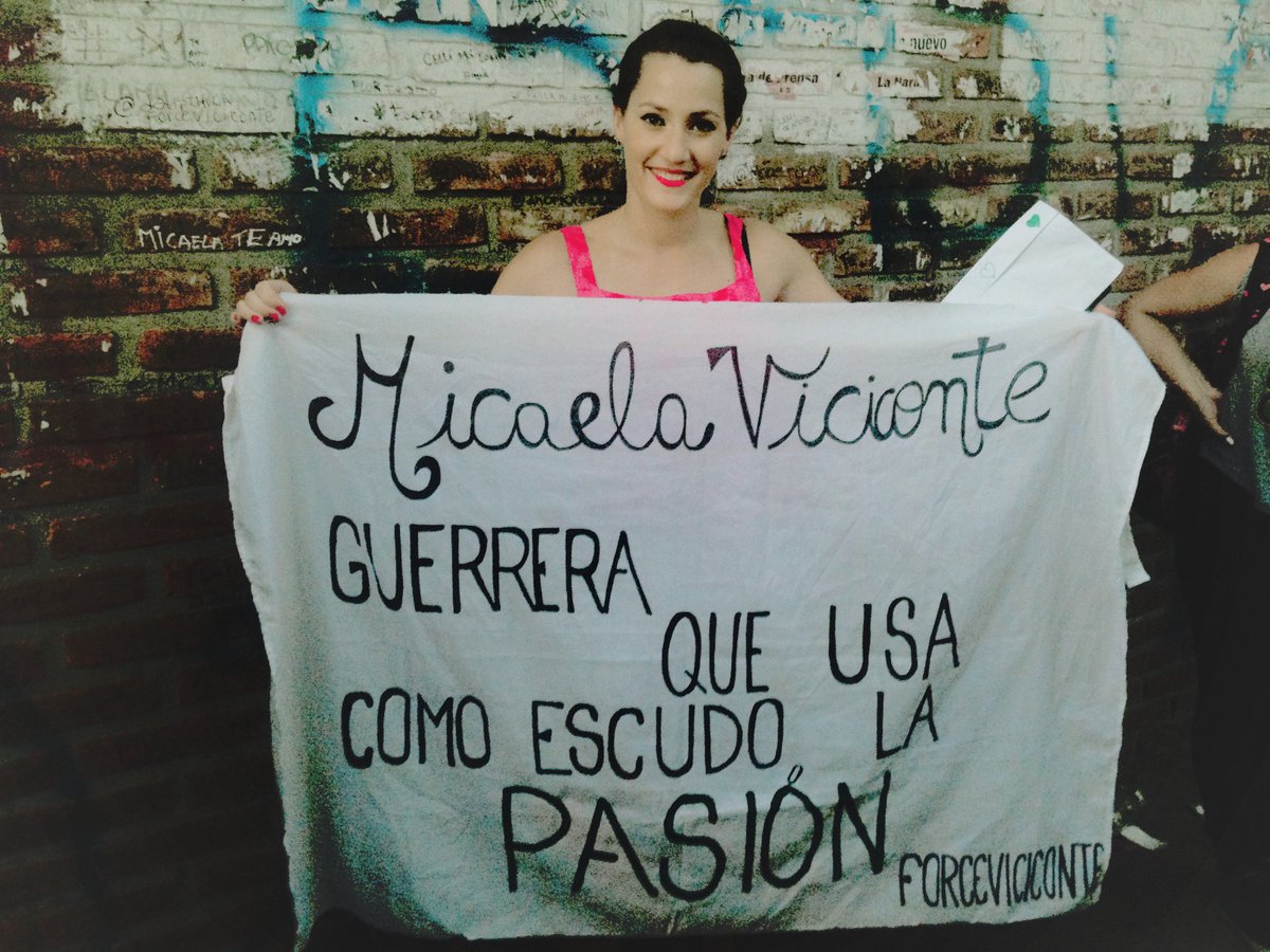 forcendsmicaela's tweet photo. Guerrera que tiene como escudo la pasión, como su espada su poder de acción, valiente corazón. https://t.co/i9xEvQkXiN
