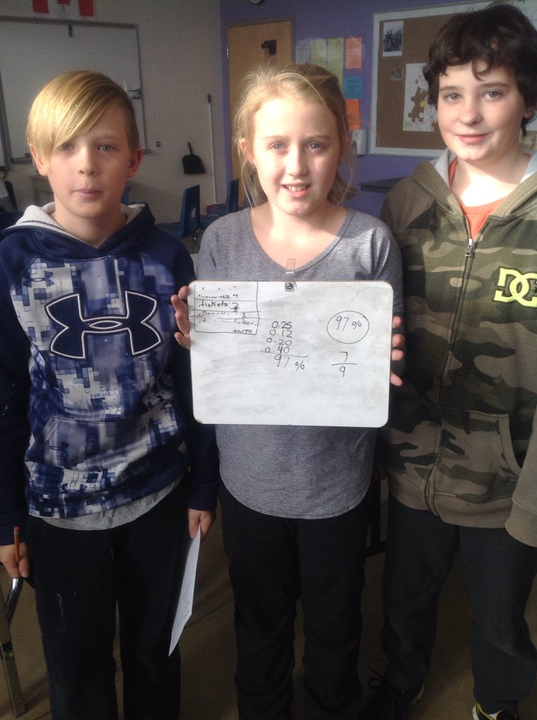 michellecoles8's tweet photo. Grade 6 math??? No problem #wegotthis #decimals #fractions #percent #groupproblemsolving https://t.co/AVazCp6yNO