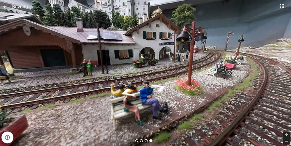 thisiscolossal's tweet image. You Can Now Explore the World&apos;s Largest Train Set Using Google Street View thisiscolossal.com/2016/01/miniat…