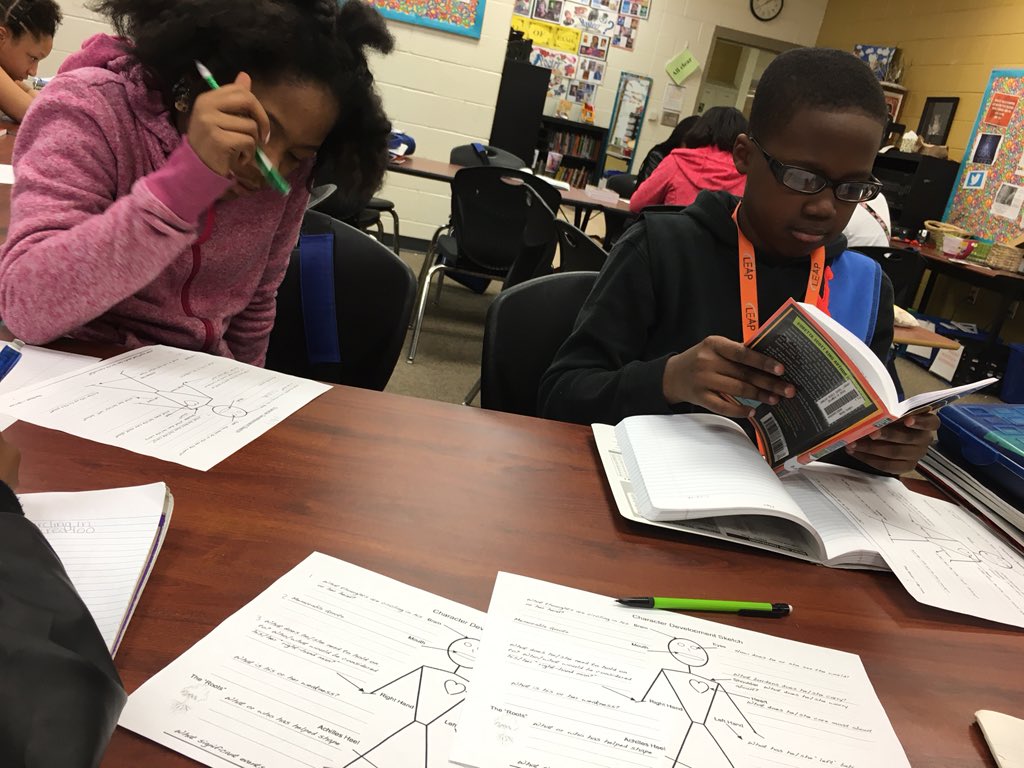 MsRianJenkins's tweet image. Character sketching with @sharonflake MONEY HUNGRY! #LMSLEAP #novelstudy #ela #novel #book #bookstagram #students