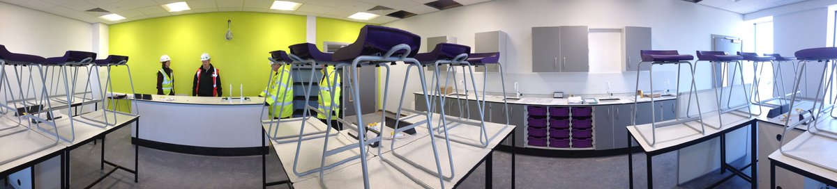 RhylHigh's tweet photo. Fantastic new shots of classrooms! #classroom #carpets #furniture #rhsnewbuild Thanks to Mrs Peters #bobthebuilder https://t.co/eEpbi1PLfX