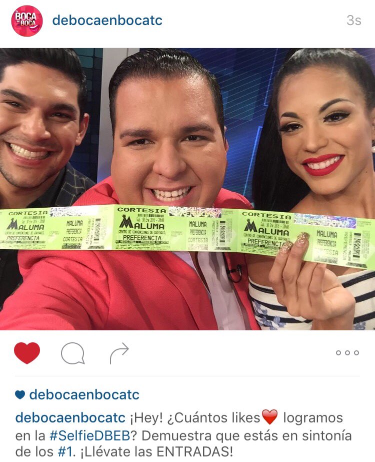 TCNautas's tweet photo. ¡Hey! ¿Cuántos likes❤️ logramos en la #SelfieDBEB? Demuestra que estás en sintonía de los #1. ¡Llévate las ENTRADAS! https://t.co/KZJRWP1G2s