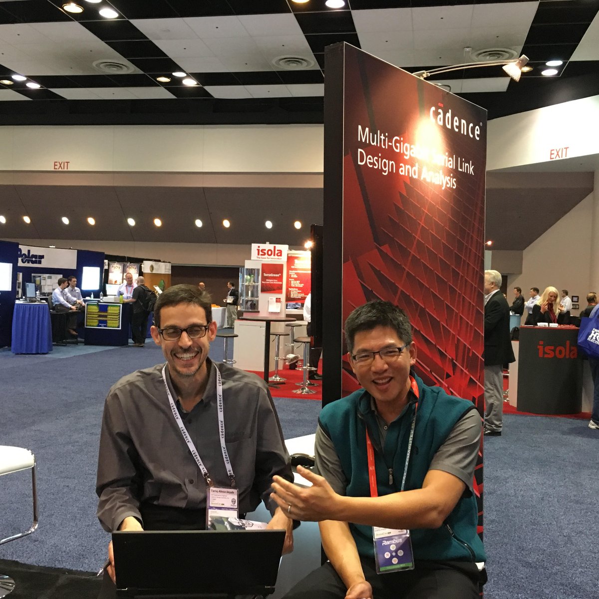 Cadence's tweet photo. Big thanks to everyone who stopped by to see us at #DesignCon2016! See you at #DesignCon 2017 https://t.co/XowkxYUfy2
